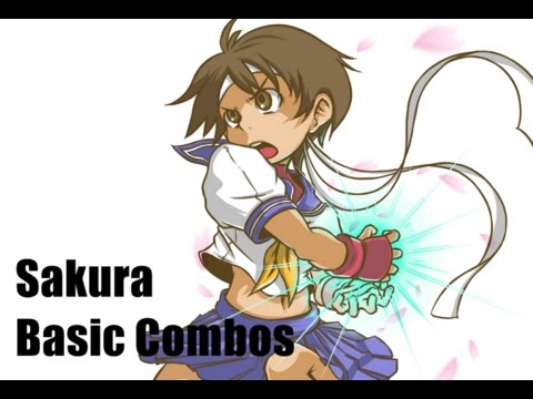 Usf4 Sakura basic combos