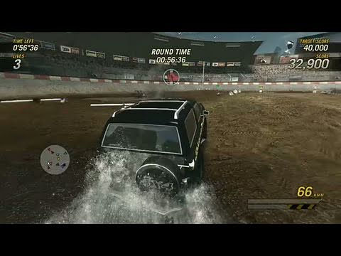 FlatOut: Ultimate Carnage PC Games Gameplay - Down in Flames