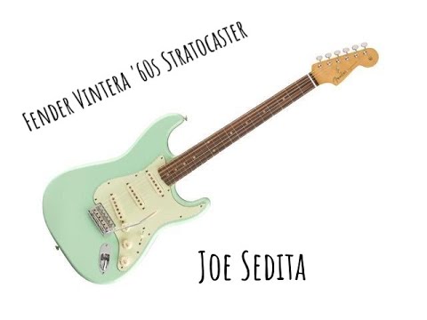 Fender Vintera '60s Stratocaster with Pau Ferro Fretboard 2019  Surf Green image 16