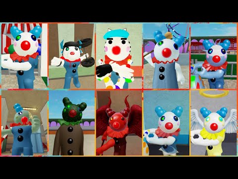 NEW CLOWNY RAID ALL JUMPSCARES! (DEMO) game by me