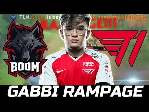 GABBI GABBI RAMPAGE - T1 VS BOOM GAME 3 DPC SEA 2022 REGIONAL FINALS