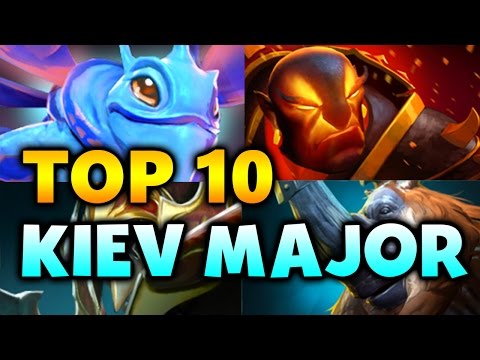 TOP 10 KIEV MAJOR PLAYS and FAILS DOTA 2