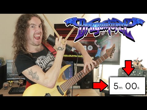 Making A DRAGONFORCE Song In 5 Minutes (Speedrun)