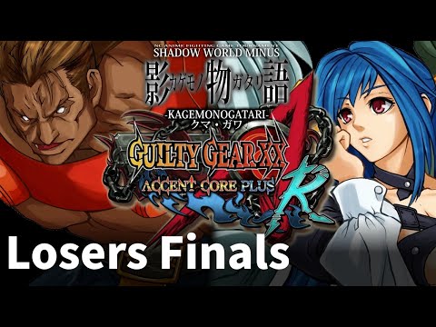 Dok (Potemkin) vs Evelyn (Dizzy) - GGXXAC+R Losers Finals - Shadow World MINUS