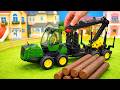 Traktor Mähdrescher Kettentraktor Geländewagen Bagger Spielzeug Für Kinder Von Bruder Spielwaren
