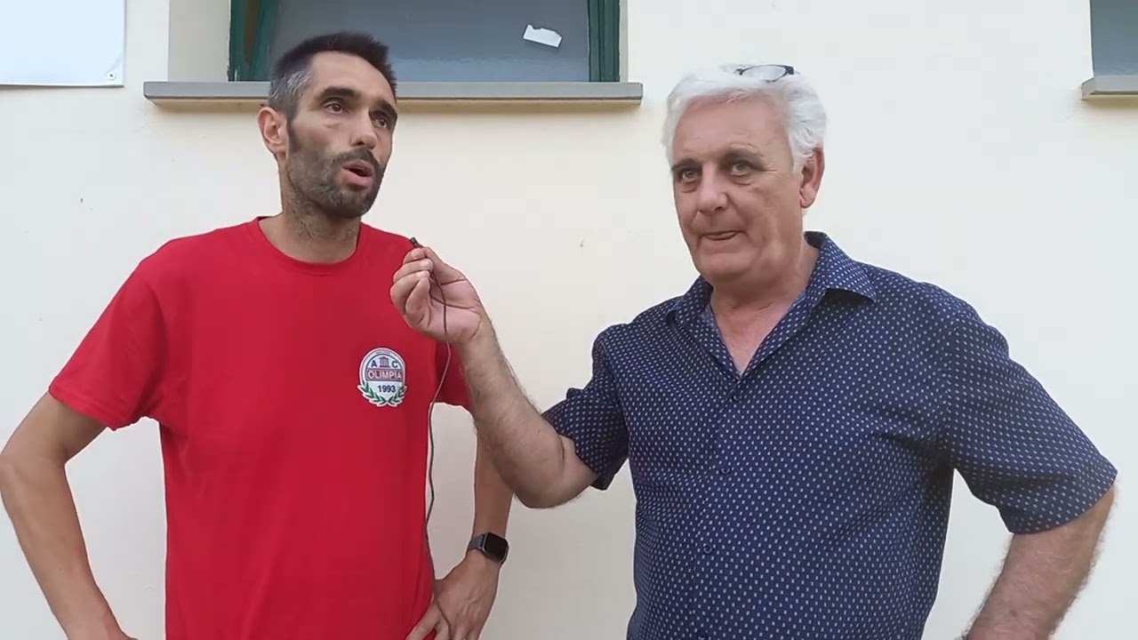 VIDEO. MONTAGNA GIOVANISSIMI: IL COMMENTO A FINE GARA DEL MISTER DEL ROTEGLIA, DAVIDE PICCININI