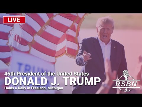 LIVE: President Trump Holds A Rally In Freeland, Michigan - 5/1/24! - Must Video