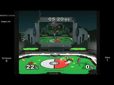 MMOM155 SSBM - Ted Greene (Fox) vs. Wjang (Ganondorf) - Melee LR4