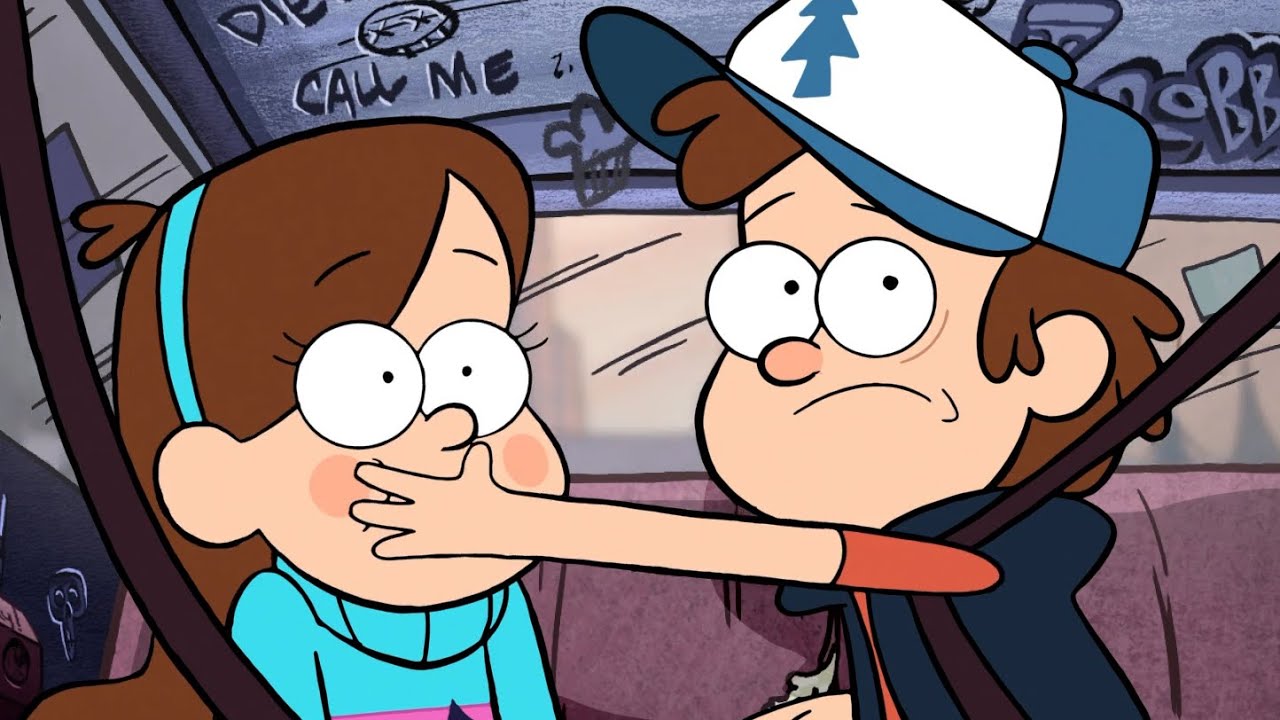 Mabel & Dipper being an iconic duo