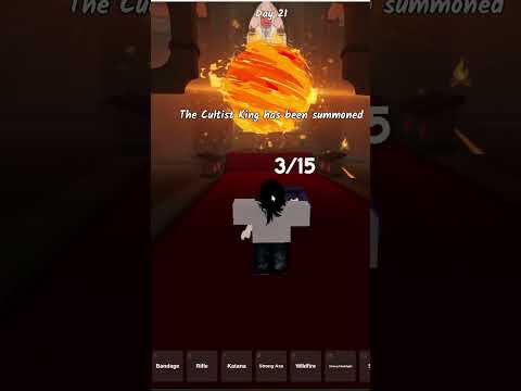 OMG NEW BOSS FIGHT !🔥 99 nights in the forest #roblox #99nightintheforest #shorts