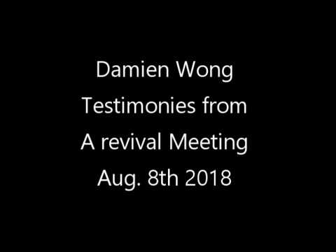 Damien Wong Testimonies!!!