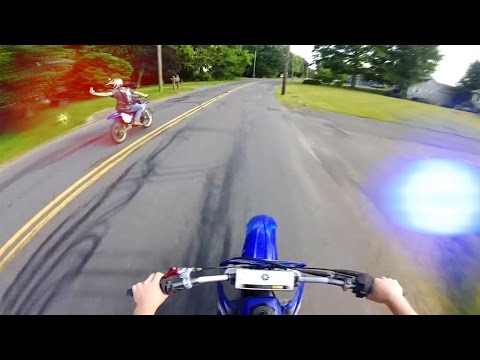 12 Minutes of Police Chase Getaways | Cops Vs Dirtbikes