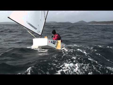 Opti sailing JK Jugo
