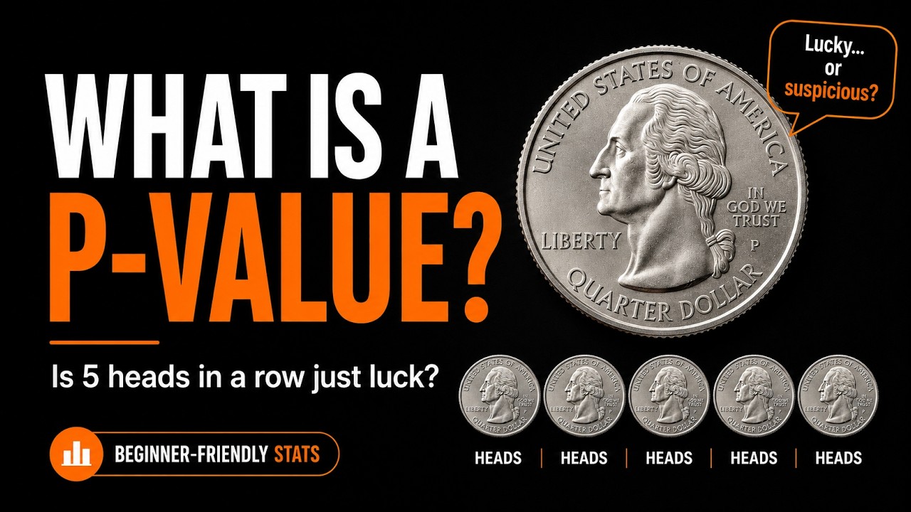 What Does a P-Value Mean? Beginner Statistics
