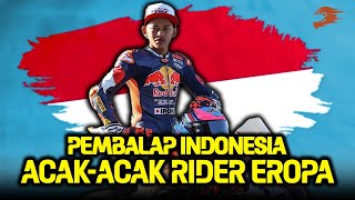 Download lagu Veda Ega Pratama, Rider Muda Indonesia yang Acak Acak Rider Eropa di Red Bull Rookies Cup mp3
