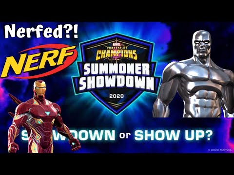Summoner Showdown: Show Up Nerfed?! 5 Minute Silver Surfer Kill! - Marvel Contest of Champions