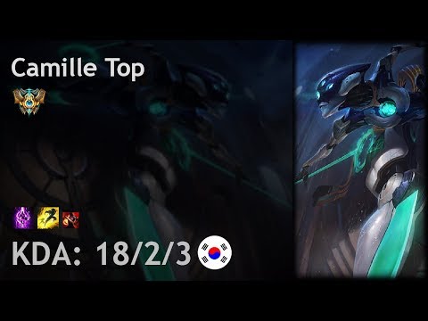 Camille Top vs Cho'Gath - KR Challenger Patch 7.17