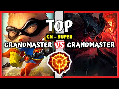 GM Teemo Top vs GM One Trick Aatrox - CN Super Server Rank S11