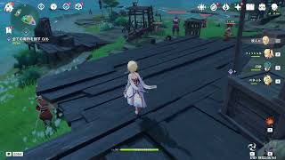 原神: プレイアーカイブ（攻略要素・稲妻│寅太郎を助ける）