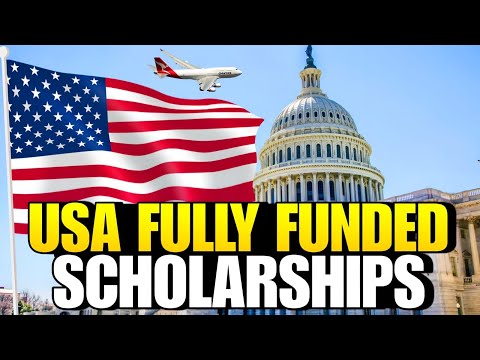 🇺🇸5 Fully Funded Scholarships in USA for International Students