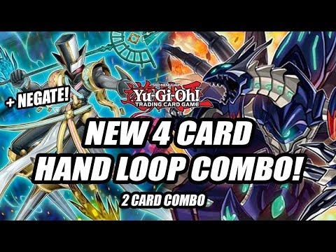 Yu-Gi-Oh! NEW 4 CARD HAND LOOP + NEGATES COMBO TUTORIAL! 2 CARD COMBO + "BRICK" HAND 2018! (Gouki)