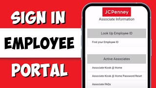 How to Sign in to JCpenny Employee Portal | JCPenney Associate Kiosk Login