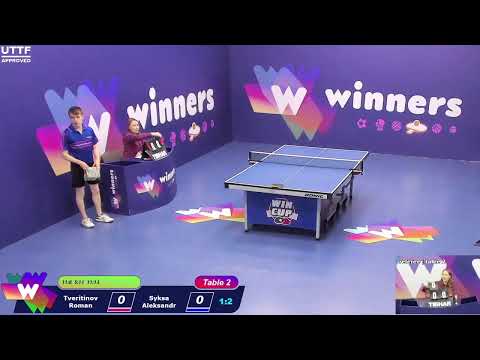 WINners CUP table 2  12.11 Tveritinov Roman - Syksa Aleksandr   20:15