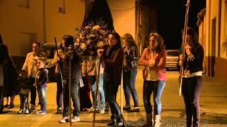 preview picture of video 'Procesion del Encuentro La noche  17 04 2014 (Llamas de la Ribera)'