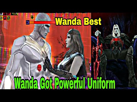 Scarlet Witch New Uniform Review And Knull Test | Wanda Best Universal Female? - Marvel Future Fight