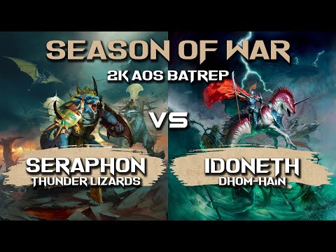 Idoneth vs Thunder Lizards (Seraphon) - Warhammer: Age of Sigmar Battle Report