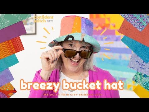 Orange Bettie Summer BUCKET HAT Tutorial