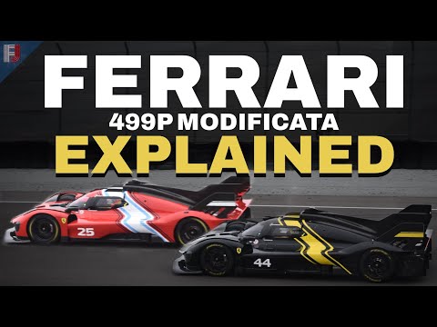 The NEW Ferrari 499P Modificata EXPLAINED