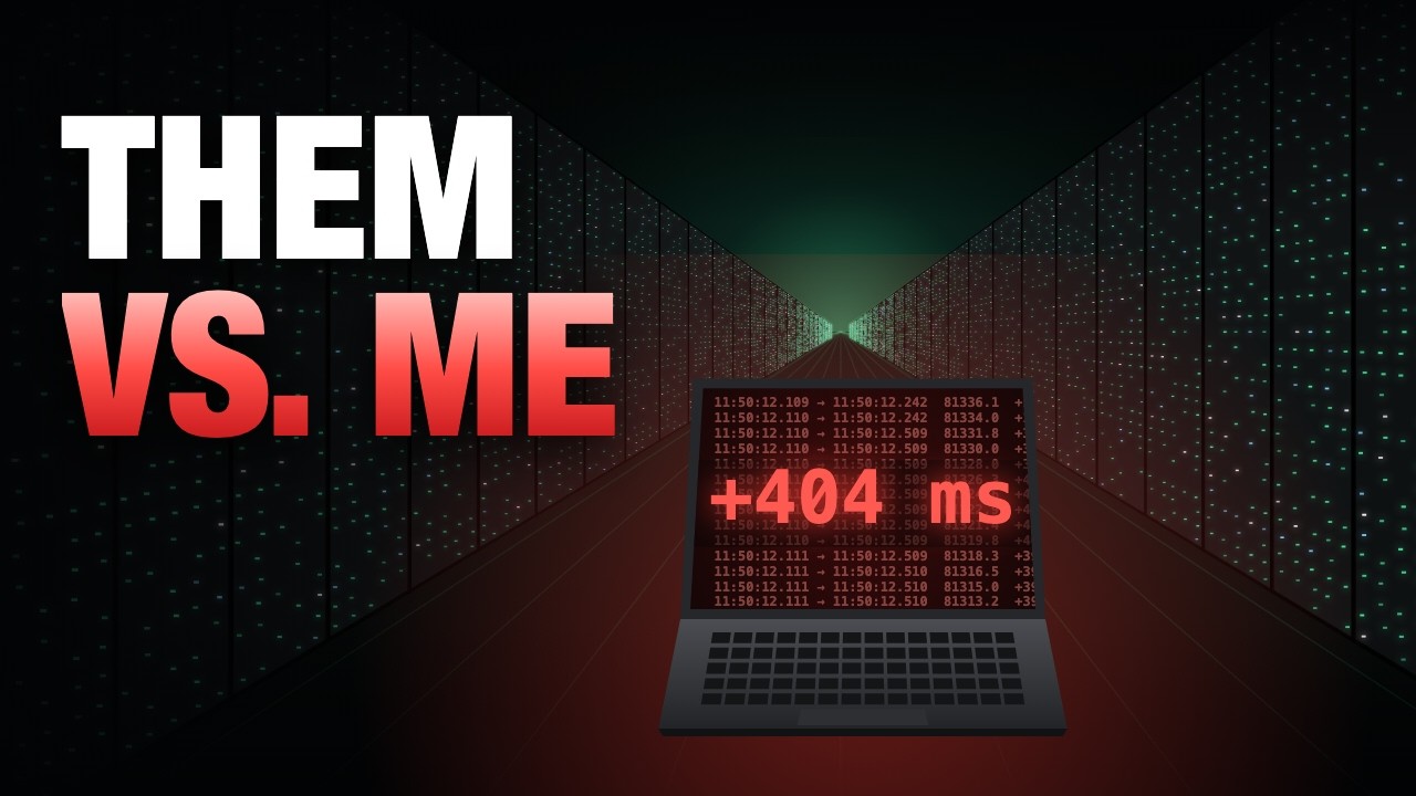 I Tried High-Frequency Trading From My Laptop