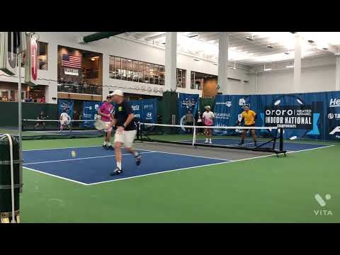 PPA Indoor National Championship-Pro MD- Devilliers/McGuffin vs Wright/Newman- bronze medal match