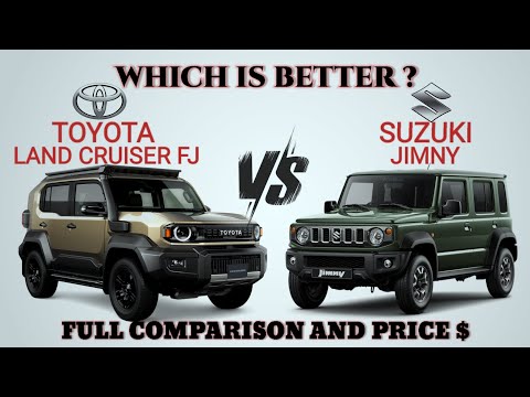 Toyota Land Cruiser FJ 2026 vs Suzuki Jimny | FJ Cruiser vs Jimny | Which is BETTER?