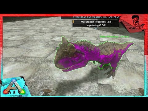 Ark Survival Evolved Mobile: Mutated Allo! Allosaurus Pack Hunting!