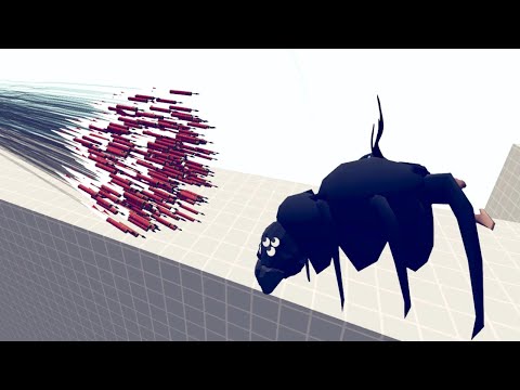 GIANT SPIDER vs EVERY GOD - Totally Accurate Battle Simulator TABS