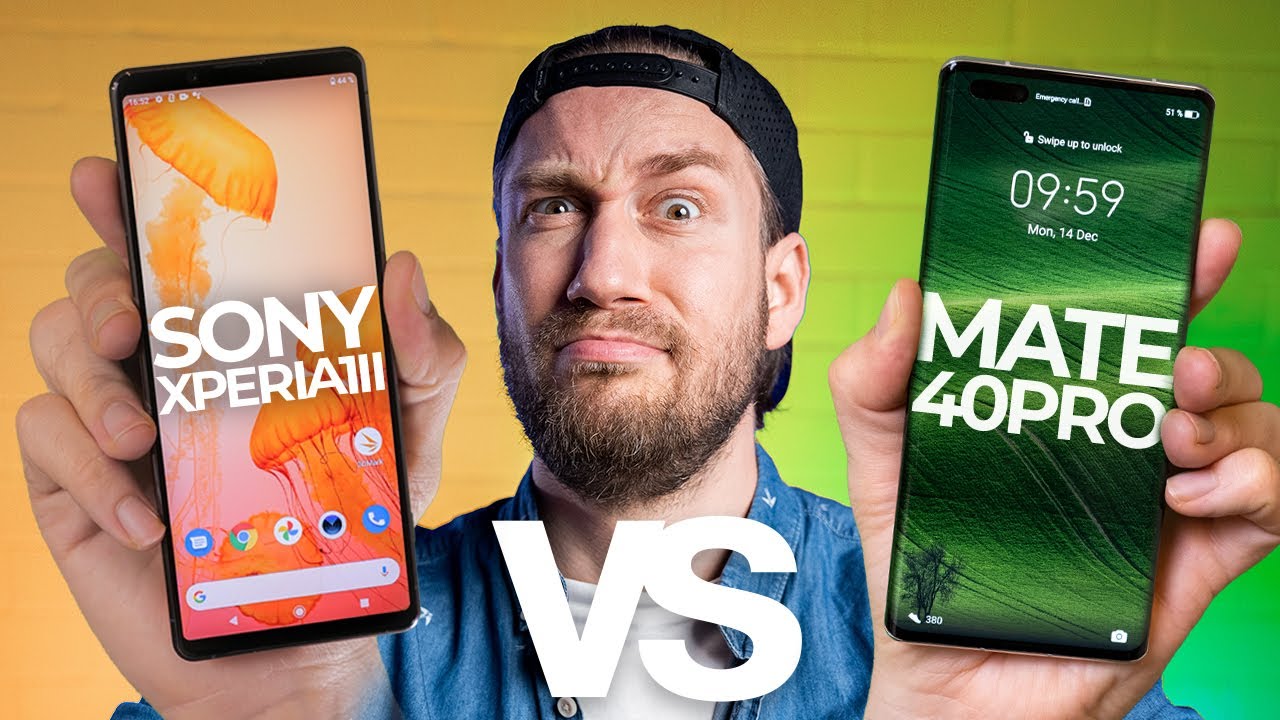 Sony Xperia 1 II vs Huawei Mate 40 Pro! VERSUS