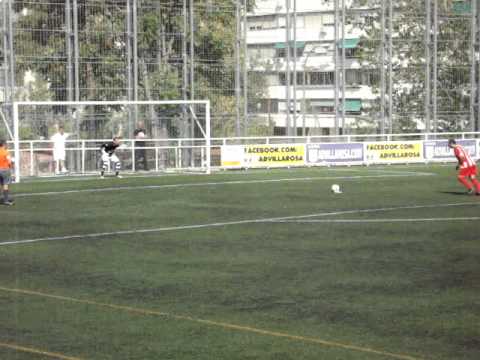 Tanda de penaltis - Juárez marca para el At. Velilla 3 - 1