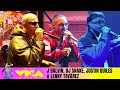 J Balvin DJ Snake Justin Quiles Lenny Tavárez Perform Zun Zun Noventa 2025 VMAs