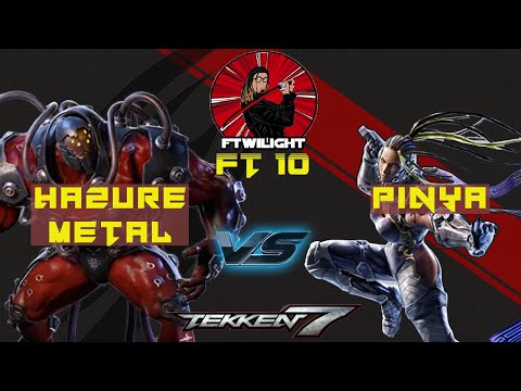 Tekken 7 FTSFTS #1 HazureMetal Best Jp Gigas vs Pinya Best JP M.Raven (Master Raven) First to 10