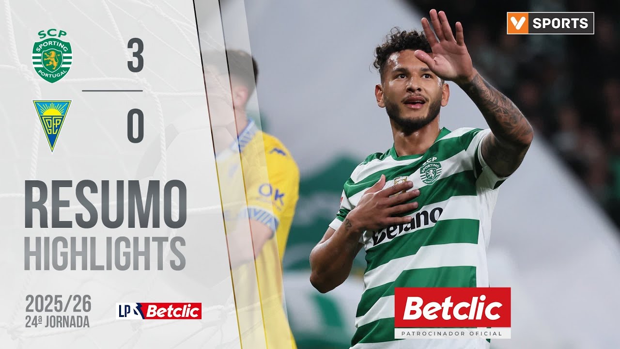 Sporting CP vs Estoril Praia Highlights