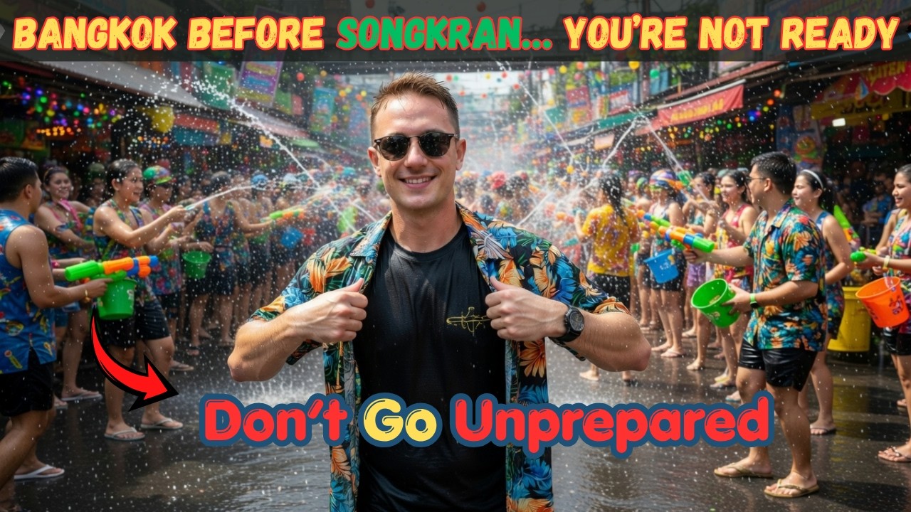 BANGKOK Before Songkran 2026 🇹🇭  What To Know, What To Avoid & Where To Go