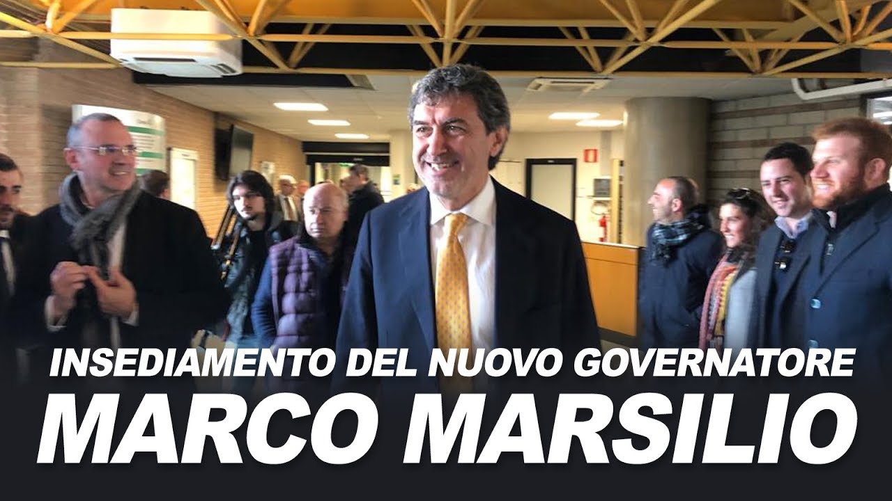 Il giorno dell’insediamento del nuovo Governatore Marco Marsilio. Le interviste dei rappresentanti politici