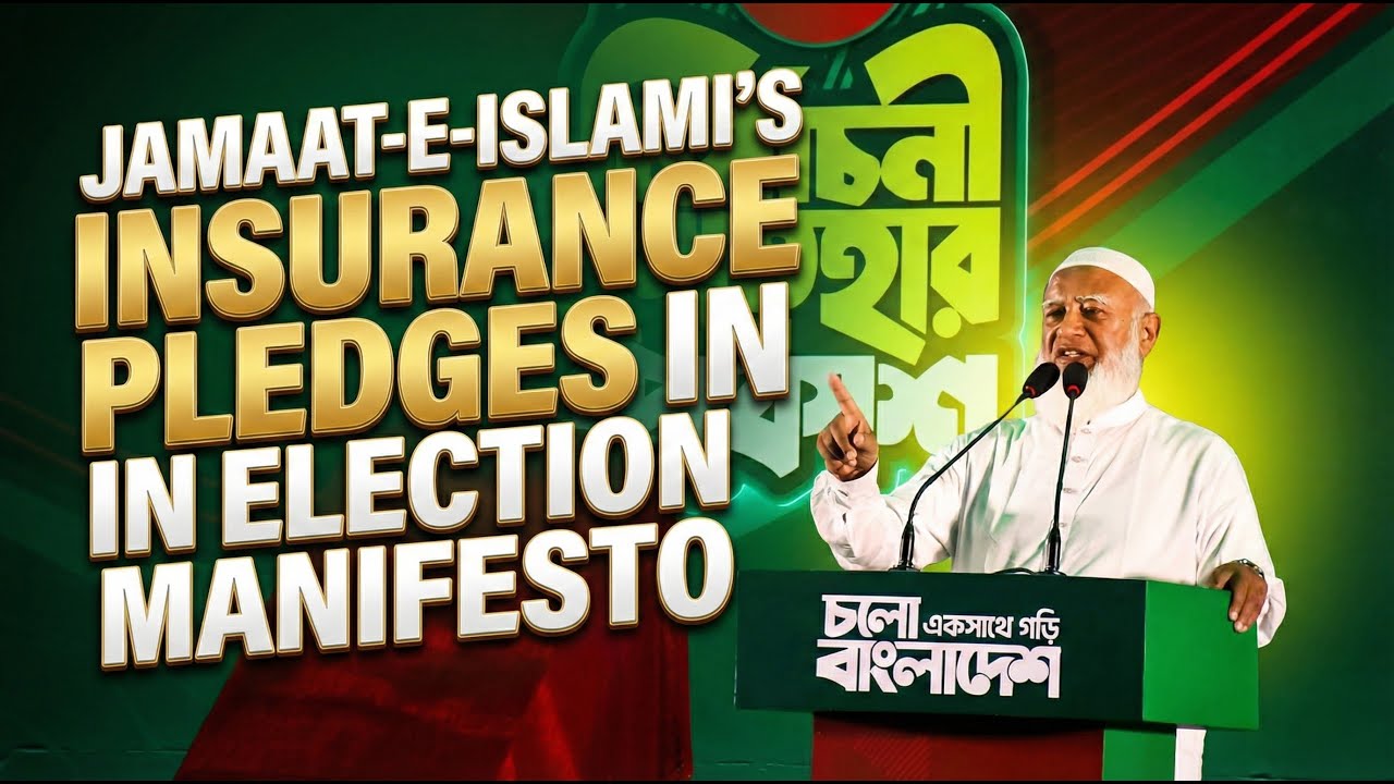 Jamaat-e-Islami's Insurance Pledges in Election Manifesto
