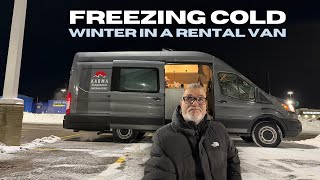 SO COLD HERE. I Got a Weird Feeling!!! Ugh WINTER VAN LIFE SUCKS