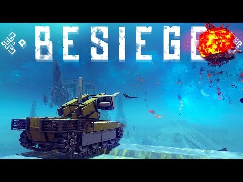 Besiege - The Most Powerful Weapons in Besiege - Vacuum Rockets! - Besiege Best Creations
