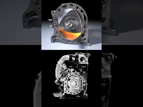 Rotary engine | Wankel engine #cad #3ddesign #mechanical #3danimation #cam #engine #engineering #3d