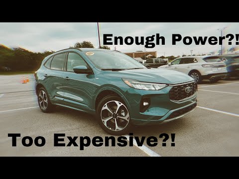 2023 Ford Escape Hybrid ST-Line Select AWD 2.5 POV Test Drive & Review