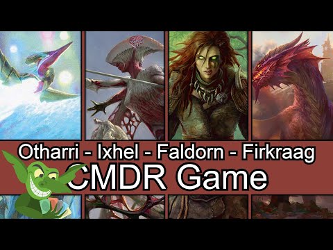 We love precons! Otharri vs Ixhel vs Faldorn vs Firkraag #edh #cmdr game play